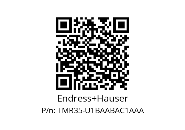   Endress+Hauser TMR35-U1BAABAC1AAA