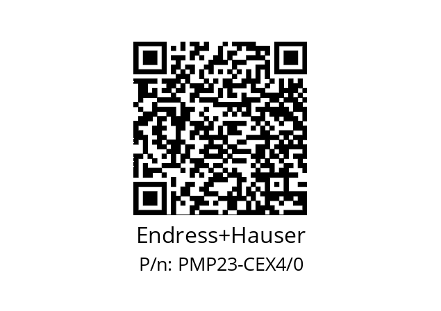  PMP23-GR1N1QB3CJ Endress+Hauser PMP23-CEX4/0