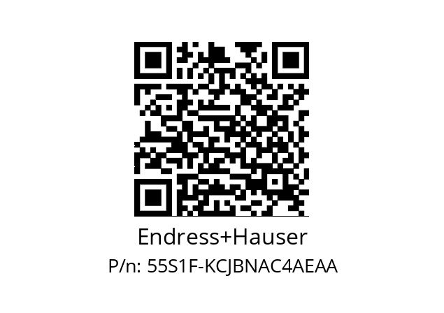   Endress+Hauser 55S1F-KCJBNAC4AEAA