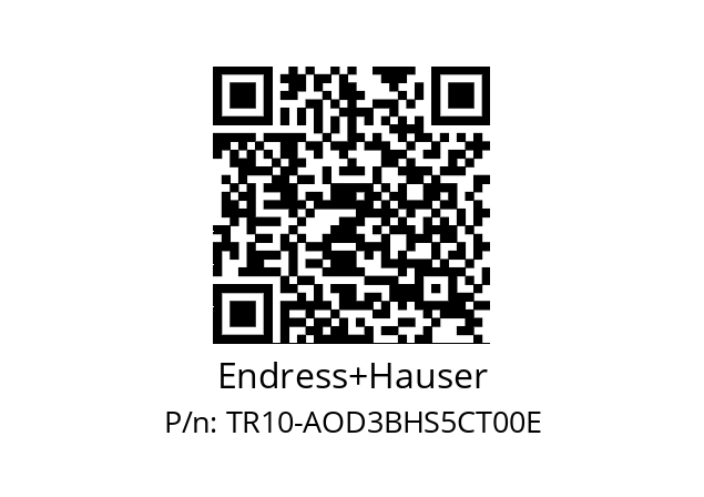   Endress+Hauser TR10-AOD3BHS5CT00E