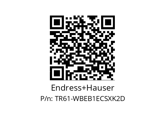   Endress+Hauser TR61-WBEB1ECSXK2D