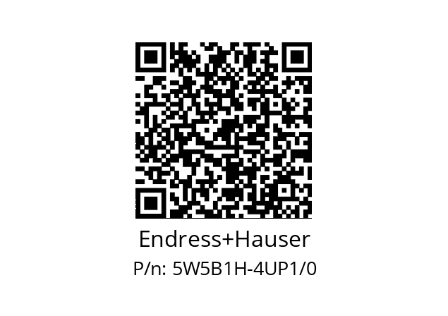  5W5B1H-GREIMABEAGAAAEAUD3KGAA2+AIEAEBPAPCZ1 Endress+Hauser 5W5B1H-4UP1/0