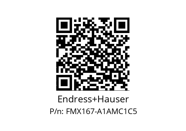   Endress+Hauser FMX167-A1AMC1C5