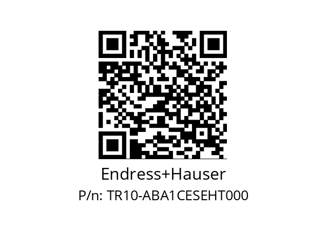   Endress+Hauser TR10-ABA1CESEHT000