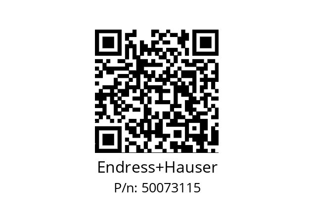   Endress+Hauser 50073115