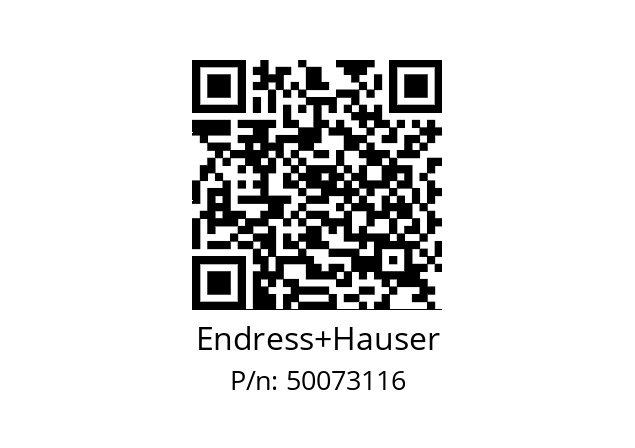   Endress+Hauser 50073116