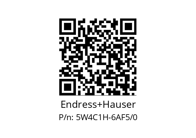   Endress+Hauser 5W4C1H-6AF5/0