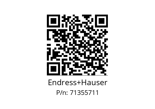   Endress+Hauser 71355711