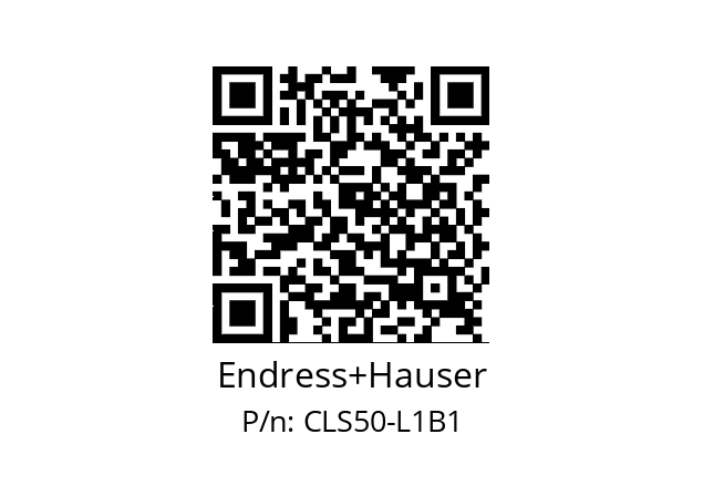   Endress+Hauser CLS50-L1B1