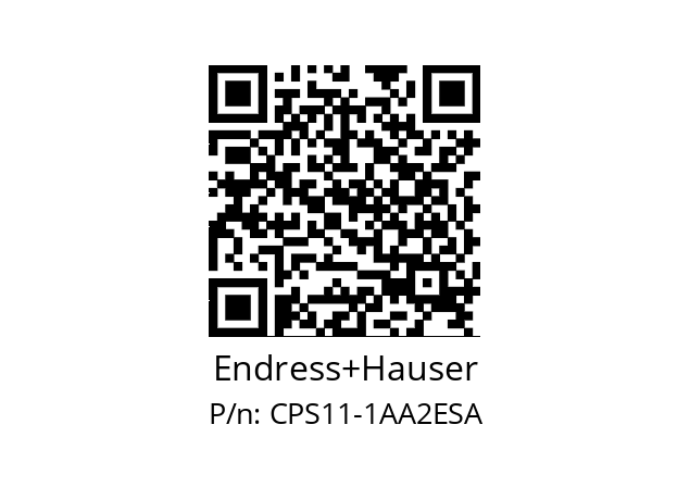   Endress+Hauser CPS11-1AA2ESA