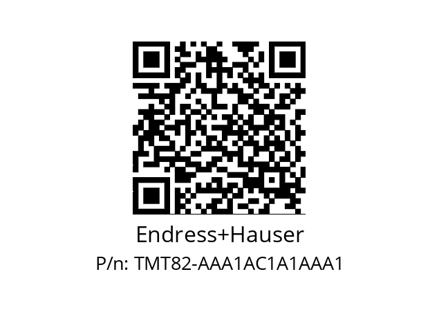   Endress+Hauser TMT82-AAA1AC1A1AAA1