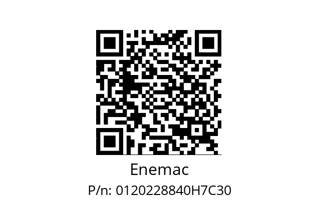   Enemac 0120228840H7C30