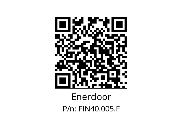   Enerdoor FIN40.005.F