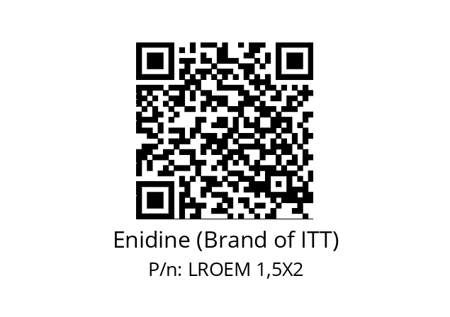   Enidine (Brand of ITT) LROEM 1,5X2