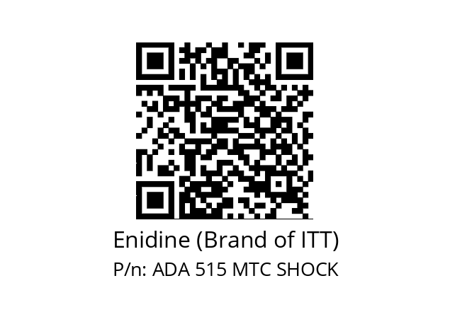   Enidine (Brand of ITT) ADA 515 MTC SHOCK