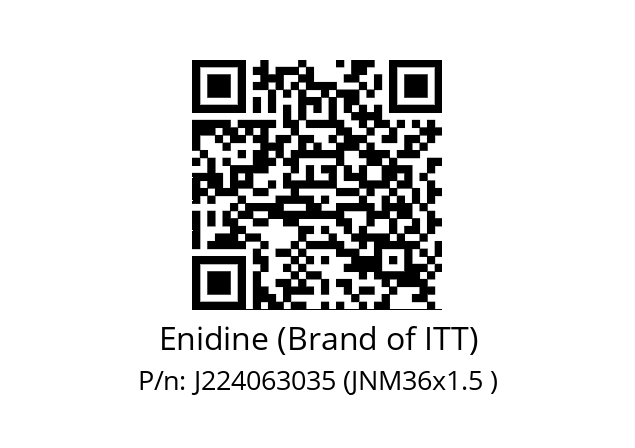   Enidine (Brand of ITT) J224063035 (JNM36x1.5 )