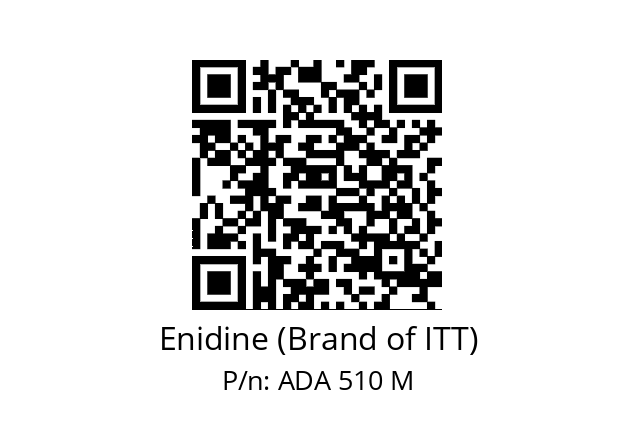   Enidine (Brand of ITT) ADA 510 M