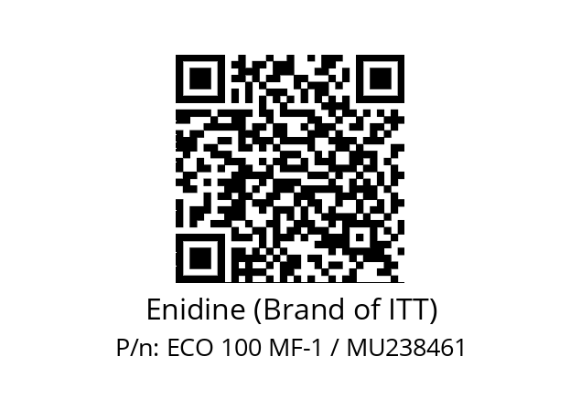   Enidine (Brand of ITT) ECO 100 MF-1 / MU238461