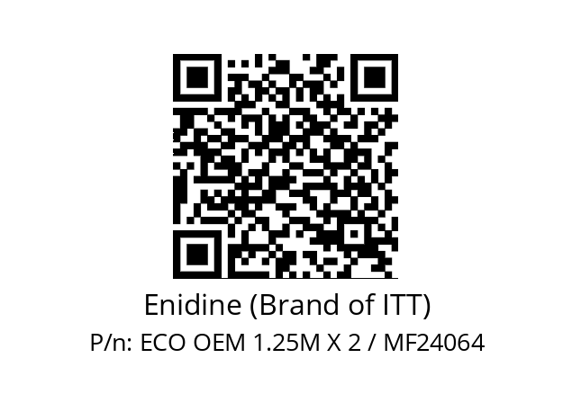   Enidine (Brand of ITT) ECO OEM 1.25M X 2 / MF24064