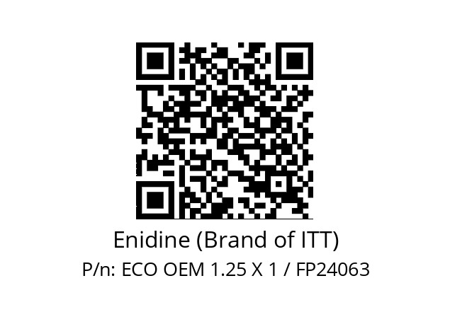   Enidine (Brand of ITT) ECO OEM 1.25 X 1 / FP24063