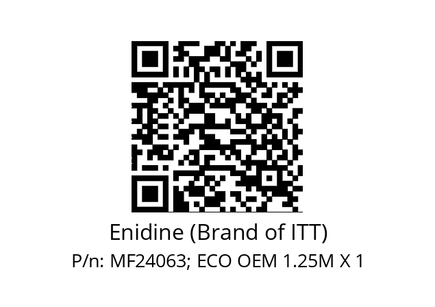   Enidine (Brand of ITT) MF24063; ECO OEM 1.25M X 1