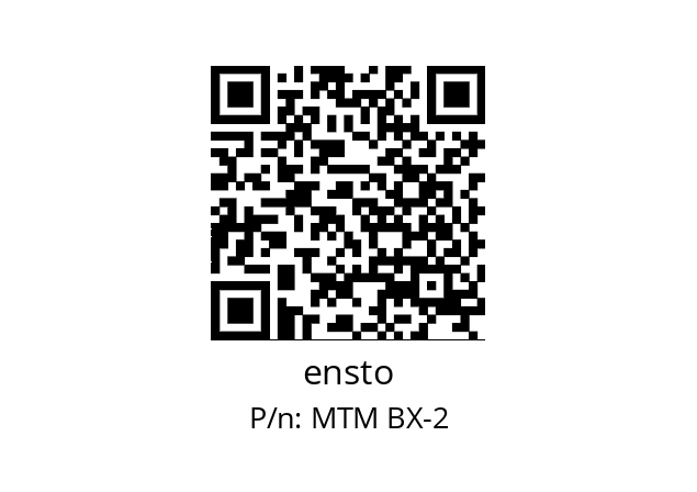   ensto MTM BX-2