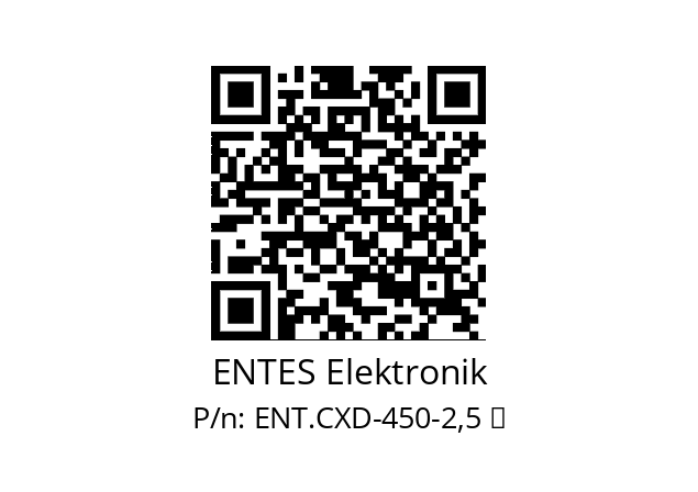   ENTES Elektronik ENT.CXD-450-2,5 	