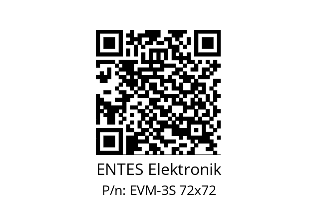   ENTES Elektronik EVM-3S 72x72