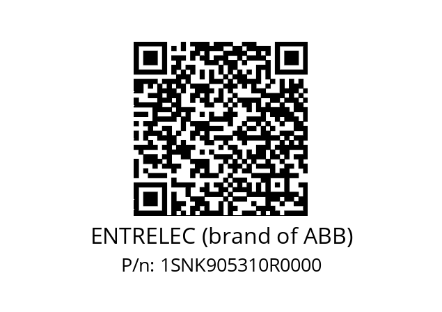   ENTRELEC (brand of ABB) 1SNK905310R0000