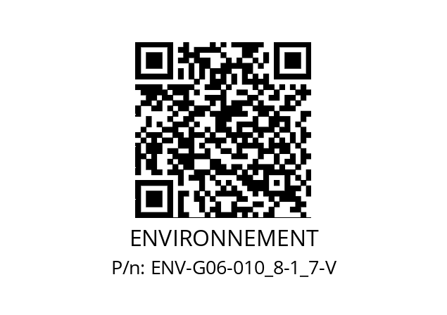   ENVIRONNEMENT ENV-G06-010_8-1_7-V