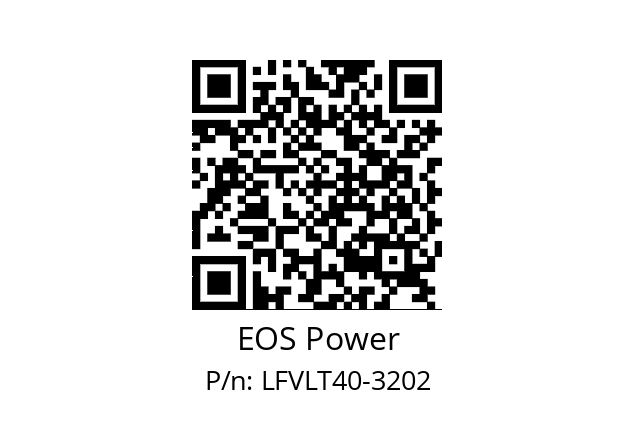   EOS Power LFVLT40-3202