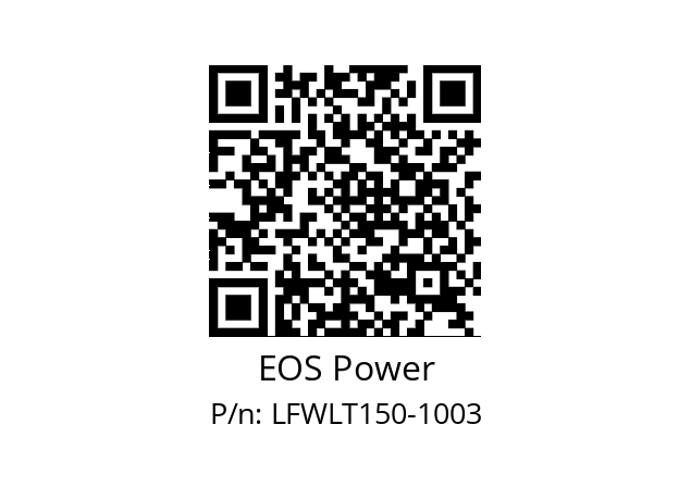   EOS Power LFWLT150-1003