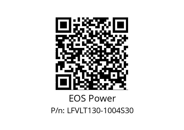   EOS Power LFVLT130-1004S30