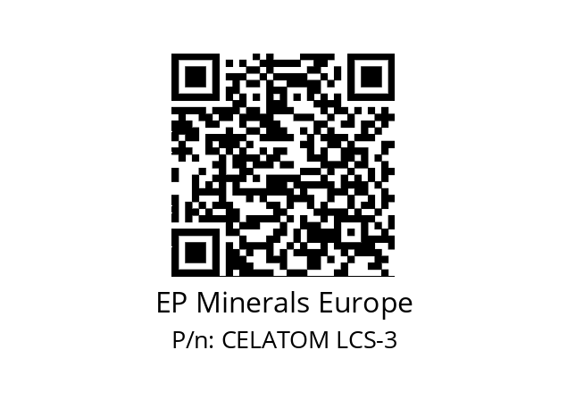   EP Minerals Europe CELATOM LCS-3​