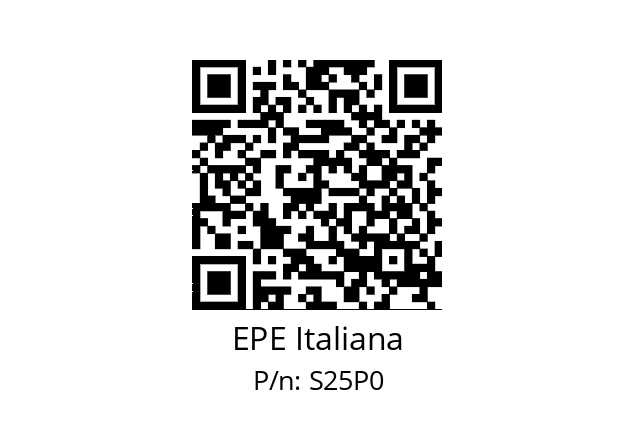   EPE Italiana S25P0