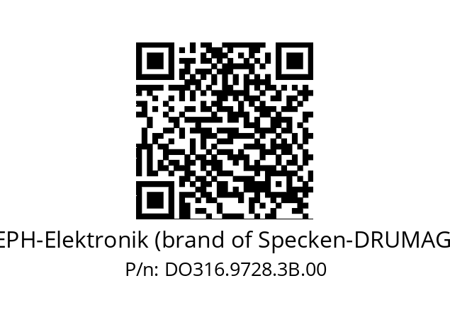   EPH-Elektronik (brand of Specken-DRUMAG) DO316.9728.3B.00