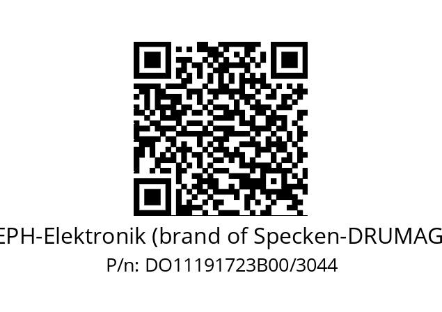   EPH-Elektronik (brand of Specken-DRUMAG) DO11191723B00/3044