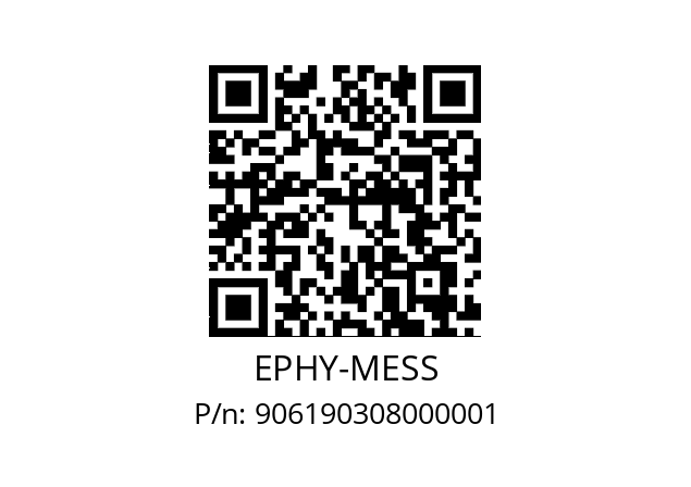   EPHY-MESS 906190308000001