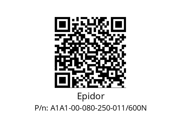   Epidor A1A1-00-080-250-011/600N