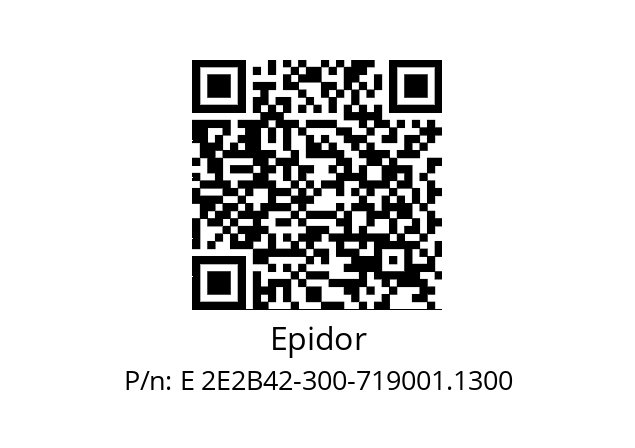   Epidor E 2E2B42-300-719001.1300