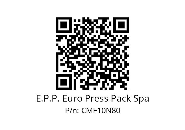   E.P.P. Euro Press Pack Spa CMF10N80