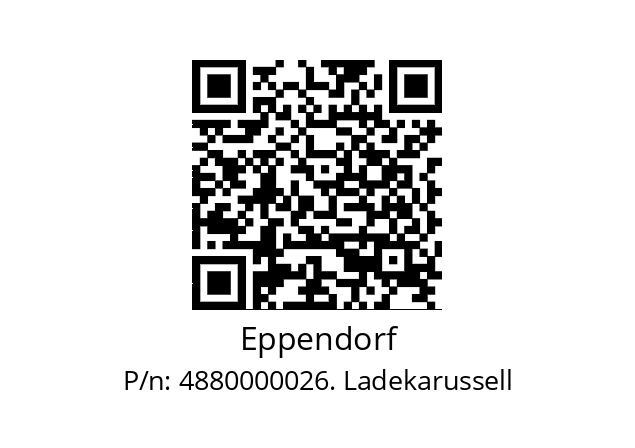   Eppendorf 4880000026. Ladekarussell