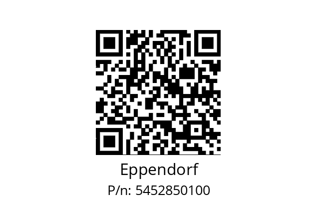   Eppendorf 5452850100