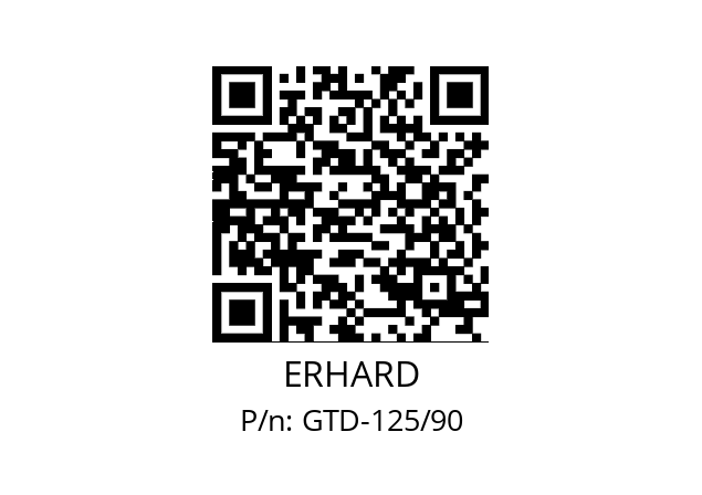   ERHARD GTD-125/90