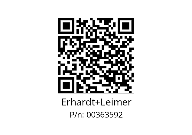   Erhardt+Leimer 00363592