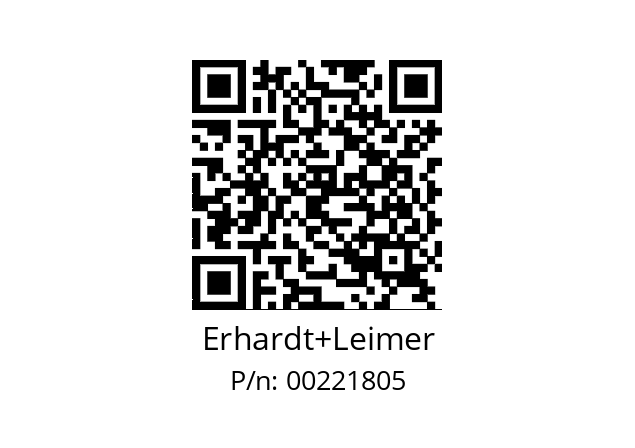   Erhardt+Leimer 00221805