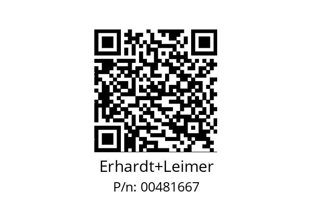   Erhardt+Leimer 00481667