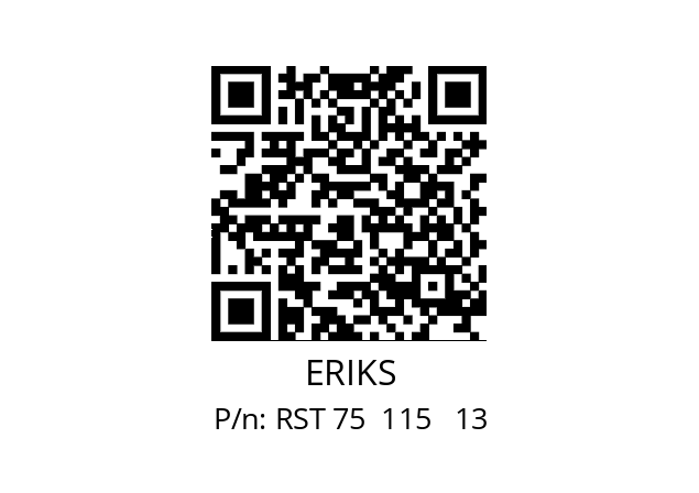   ERIKS RST 75  115   13