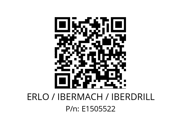   ERLO / IBERMACH / IBERDRILL E1505522