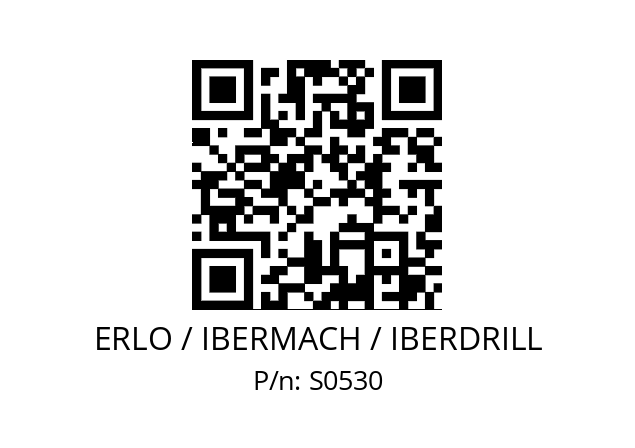   ERLO / IBERMACH / IBERDRILL S0530